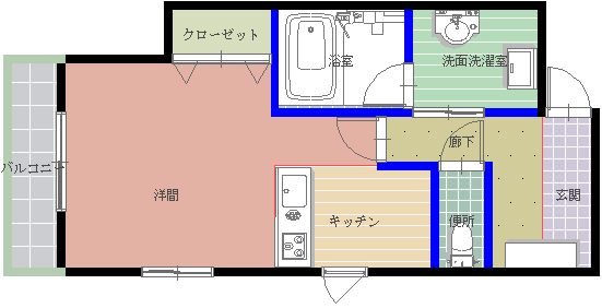 フェリーチェ島瀬 – 501号室