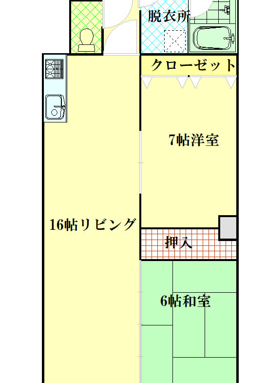 ルネス住吉 – 402号室