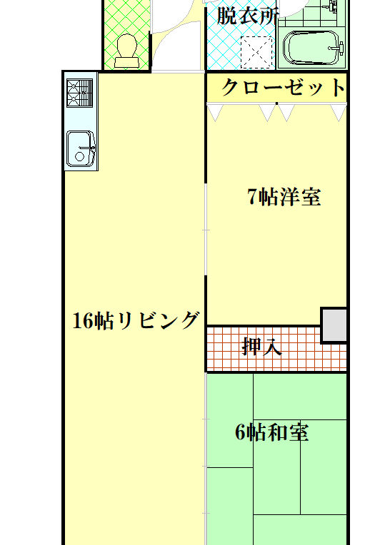 ルネス住吉 – 602号室